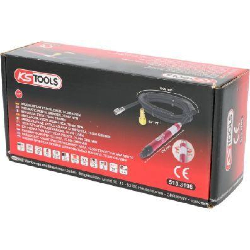 KS TOOLS 515.3198 Druckluft Stabschleifer
