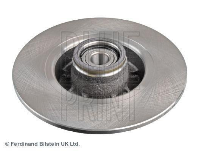BLUE PRINT ADN143139 Bremsscheibe mit Radlager, ABS-Impulsring, Achsmutter und Schutzkappe f&uuml;r Renault