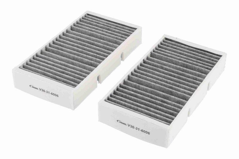 VEMO V30-31-6006 Filtersatz, Innenraumluft 253x133x40 mm, Textilrahmen f&uuml;r MERCEDES-BENZ