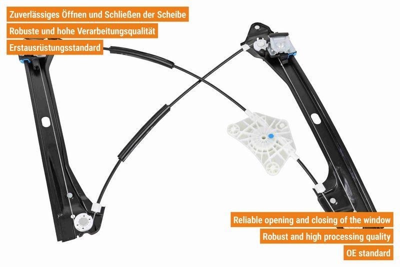 VAICO V10-5687 Fensterheber vorne rechts Hohe Version f&uuml;r VW