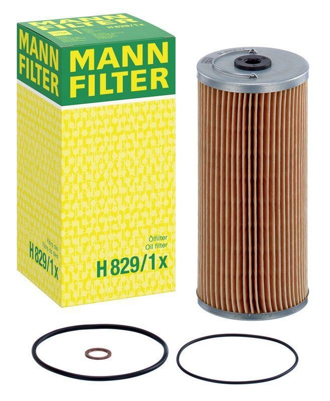 MANN-FILTER H 829/1 x &Ouml;lfilter f&uuml;r Mercedes-Benz