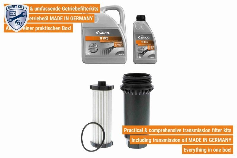 VAICO V25-0796 Teilesatz, Automatikgetriebe-Ölwechsel 6-Gang Powershift (6Dct450) für FORD