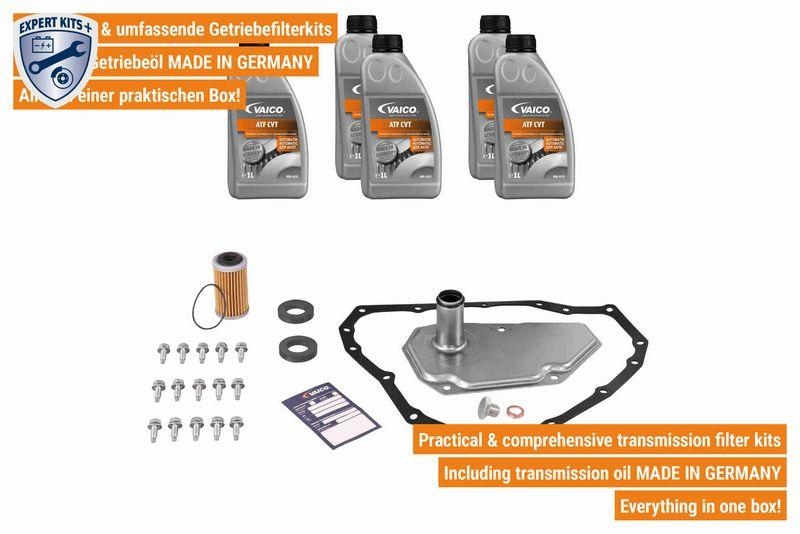 VAICO V38-0222 Teilesatz, Automatikgetriebe-&Ouml;lwechsel Cvt (Jatco Jf015) f&uuml;r NISSAN