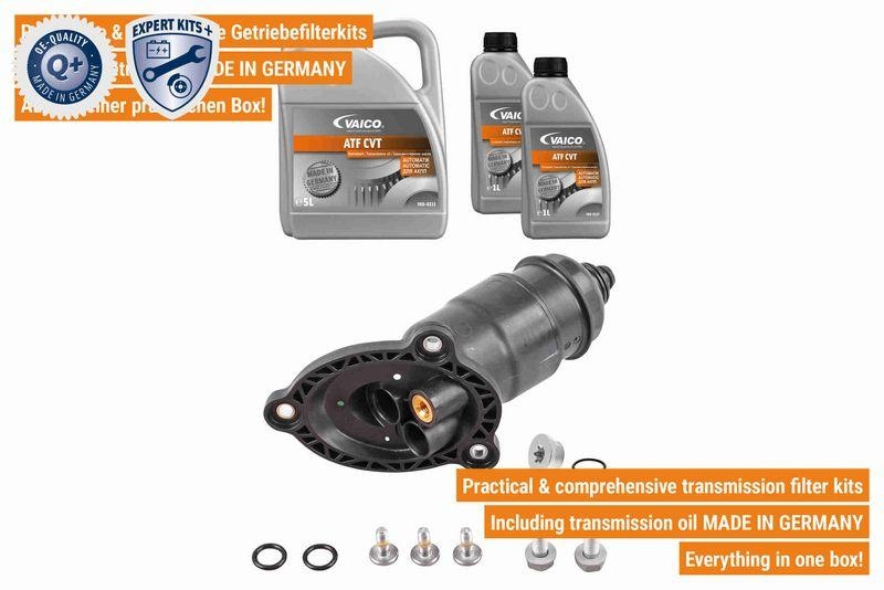 VAICO V10-3231 Teilesatz, Automatikgetriebe-&Ouml;lwechsel Stufenlos Cvt (0Aw) f&uuml;r VW