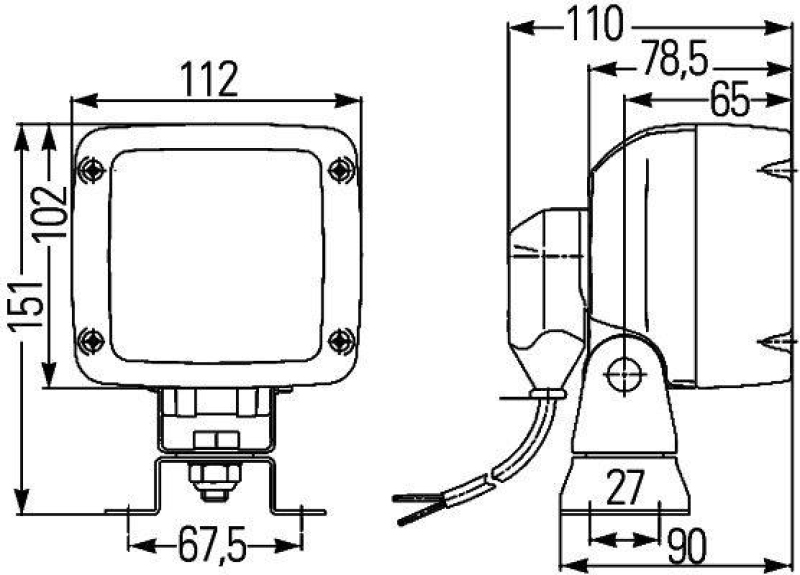 HELLA 1GA 996 150-021 AScheinwerfer Ultra Beam Halogen