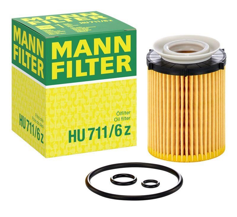MANN-FILTER HU 711/6 z &Ouml;lfilter f&uuml;r Mercedes-Benz