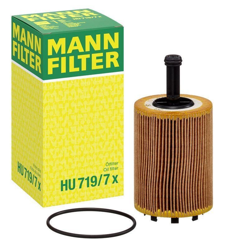 MANN-FILTER HU 719/7 x &Ouml;lfilter f&uuml;r VW