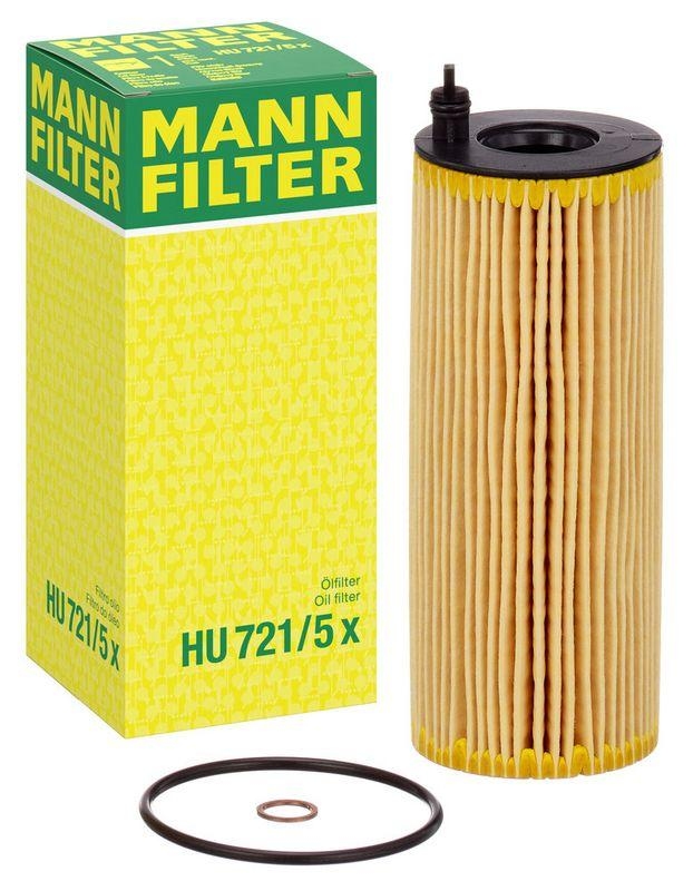 MANN-FILTER HU 721/5 x &Ouml;lfilter f&uuml;r BMW