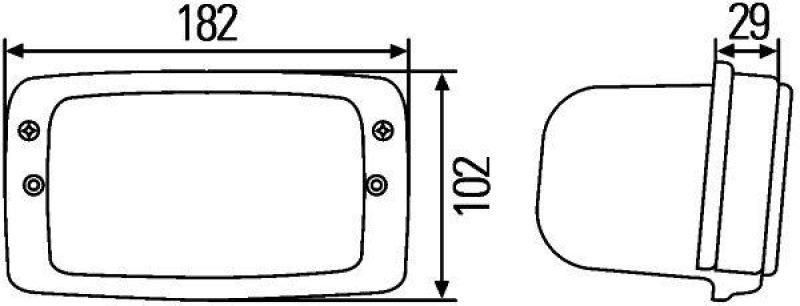 HELLA 1GB 996 080-011 AScheinwerfer Double Beam Halogen