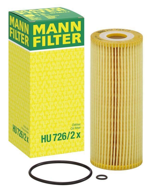 MANN-FILTER HU 726/2 x &Ouml;lfilter f&uuml;r VW