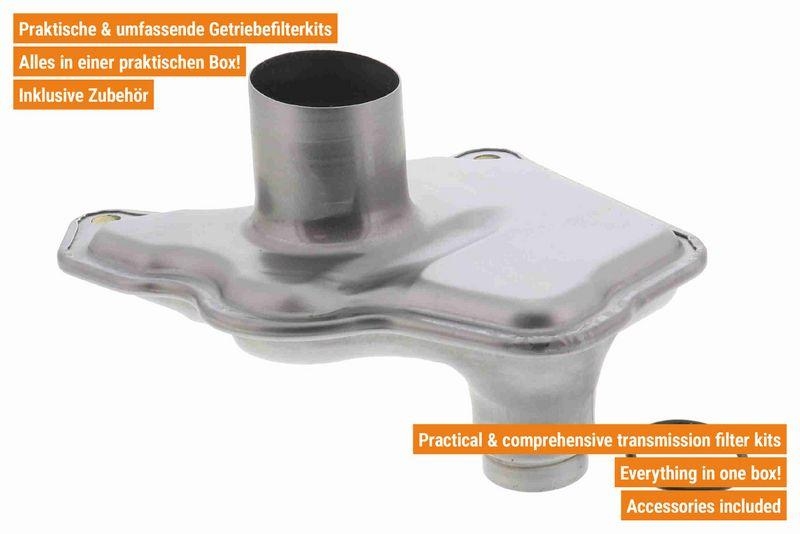 VAICO V38-0580 Hydraulikfilter, Automatikgetriebe Cvt ( Jatco Jf019E) mit Dichtring für NISSAN