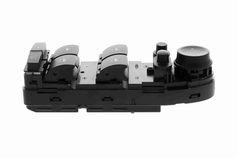 VEMO V20-73-0242 Schalter, Fensterheber schwarz mit Sonnenschutzrollo f&uuml;r BMW