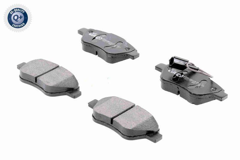 VAICO V24-0064 Bremsbelagsatz, Scheibenbremse Vorderachse Bosch, inkl. Verschlei&szlig;konta f&uuml;r ALFA ROMEO