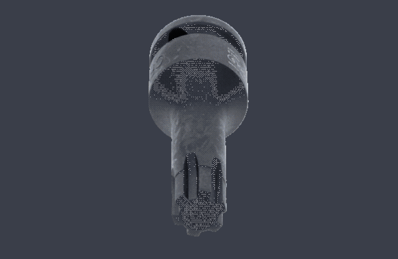 KS TOOLS 911.0942 1/2" Kraft-Bit-Stecknuss