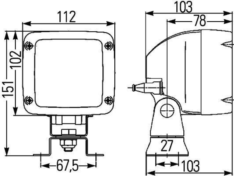 HELLA 1GA 996 150-081 AScheinwerfer Ultra Beam Halogen