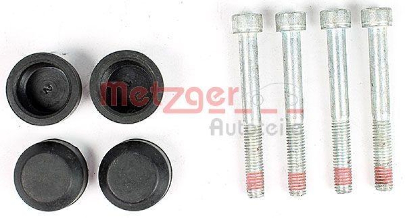 METZGER 1170248 Bremsbelagsatz, Scheibenbremse WVA 24 466