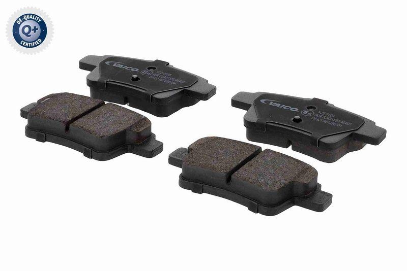 VAICO V22-0100 Bremsbelagsatz, Scheibenbremse Hinterachse Wva: 24540, Bendix - Bosch f&uuml;r PEUGEOT