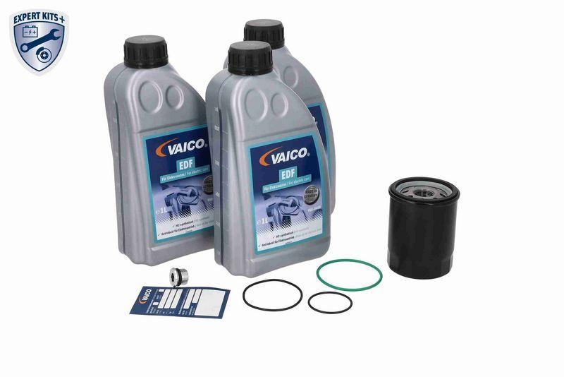 VAICO V58-0004 Teilesatz, Automatikgetriebe-&Ouml;lwechsel Untersetzungsgetriebe Ha f&uuml;r TESLA