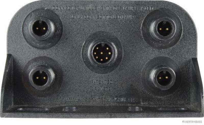 HERTH+BUSS 50390813 Kabelverbindungsdose LEDs&rsquo;inno Plug+Play, Rund-stecker