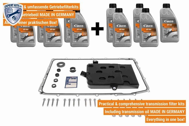 VAICO V25-2253-xxL Teilesatz, Automatikgetriebe-Ölwechsel 10-Gang (10R80) für FORD