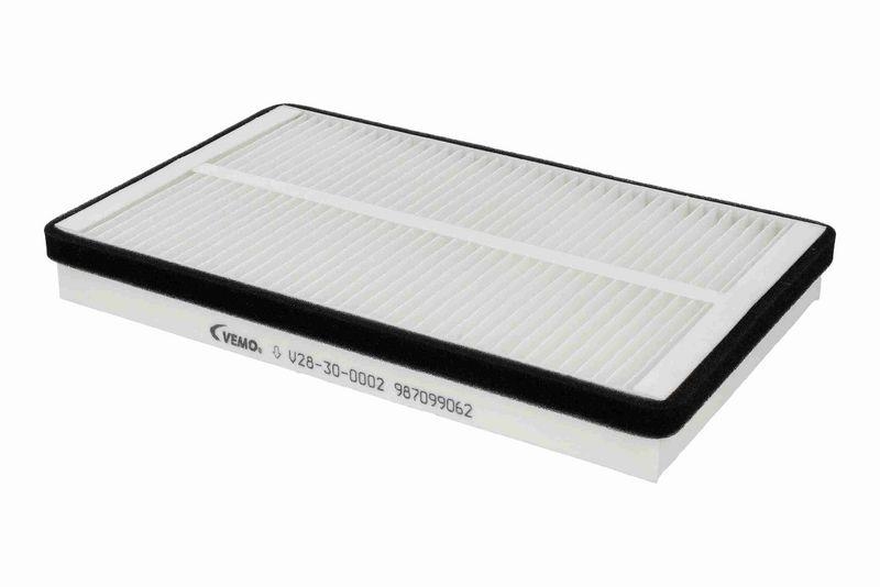 VEMO V28-30-0002 Filter, Innenraumluft 252x154x35 mm, Textilrahmen für LADA