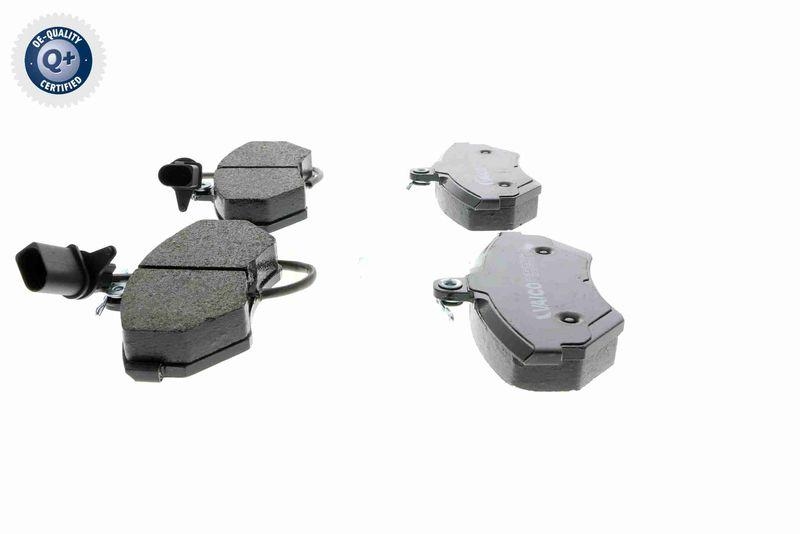 VAICO V10-8137 Bremsbelagsatz, Scheibenbremse Vorderachse, System: Lucas Wva: 21945, 2 f&uuml;r VW