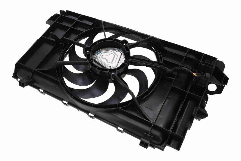 VEMO V58-01-0001 Lüfter, Motorkühlung 12V inkl. Halterahmen für TESLA
