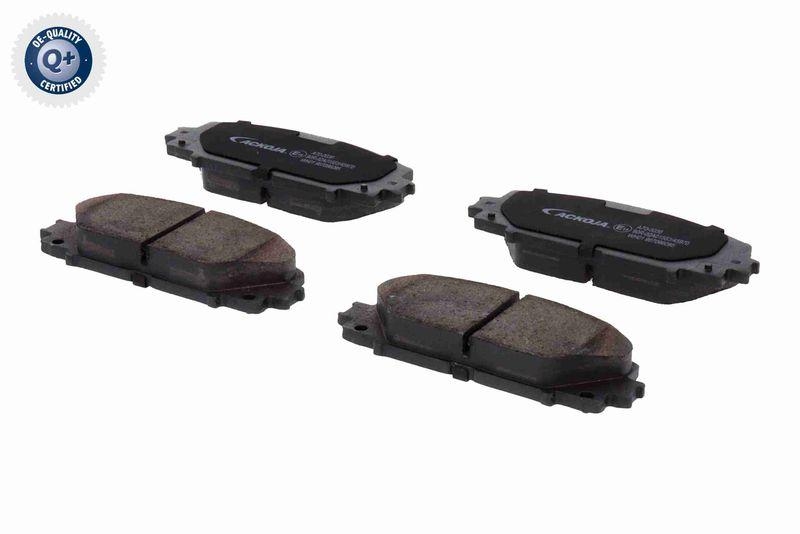ACKOJA A70-0036 Bremsbelagsatz, Scheibenbremse f&uuml;r TOYOTA