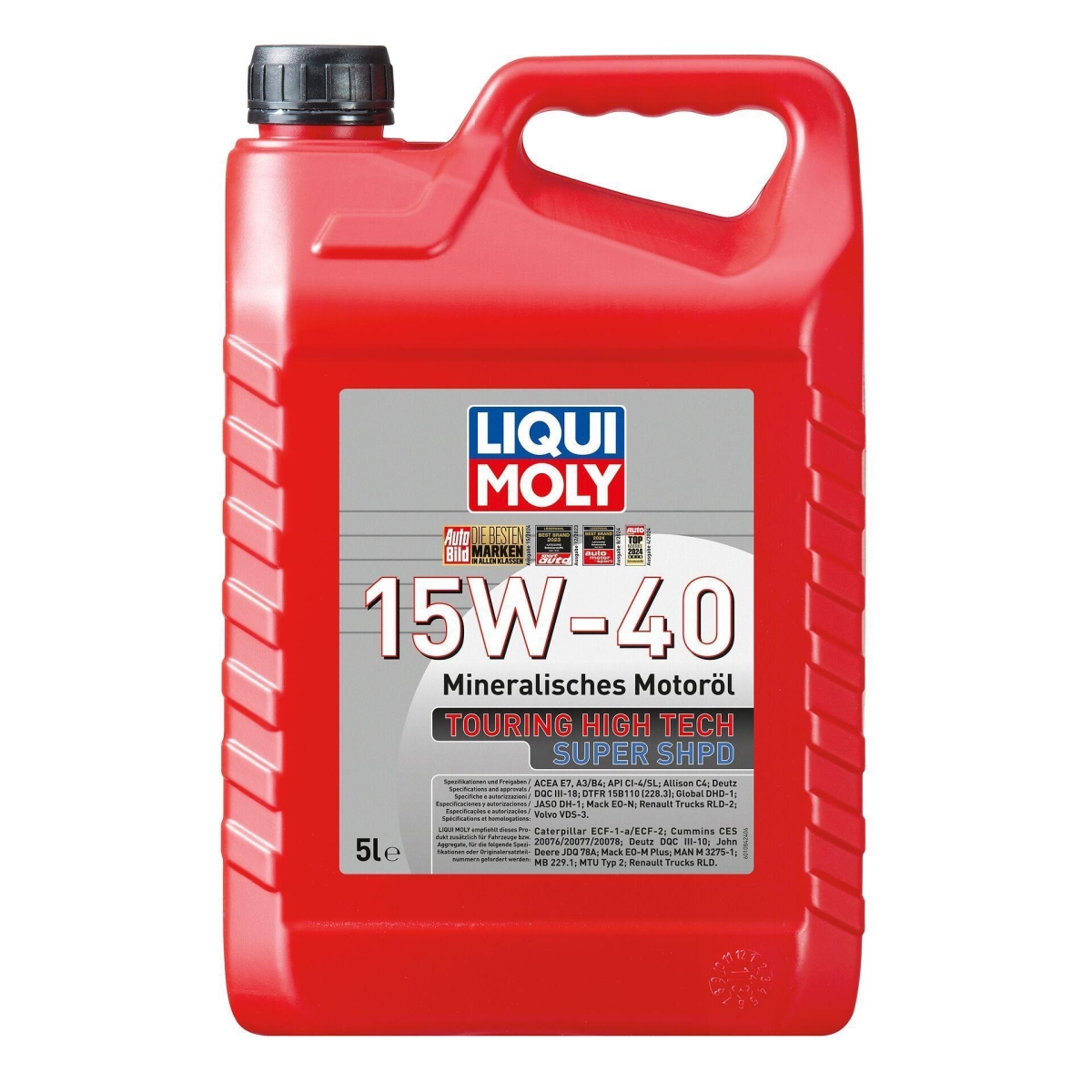 LIQUI MOLY 1084 Motoröl Touring High Tech Super SHPD 15W-40 Kanister 5 L