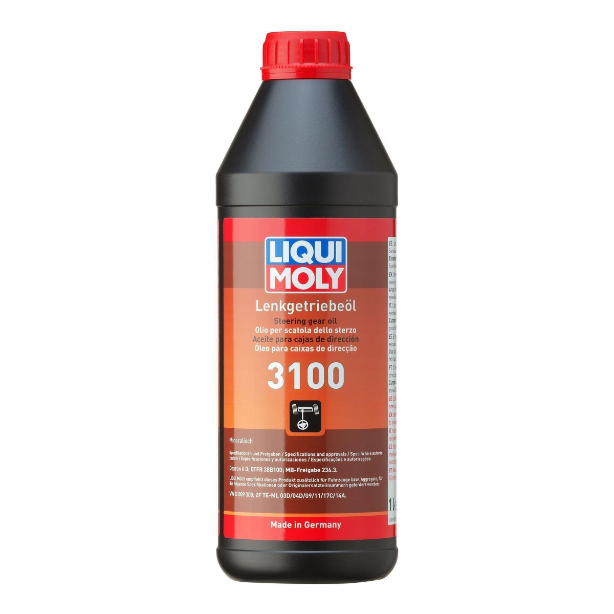 LIQUI MOLY 1145 Achsgetriebeöl Lenkgetriebe-Öl 3100 Dose 1 L