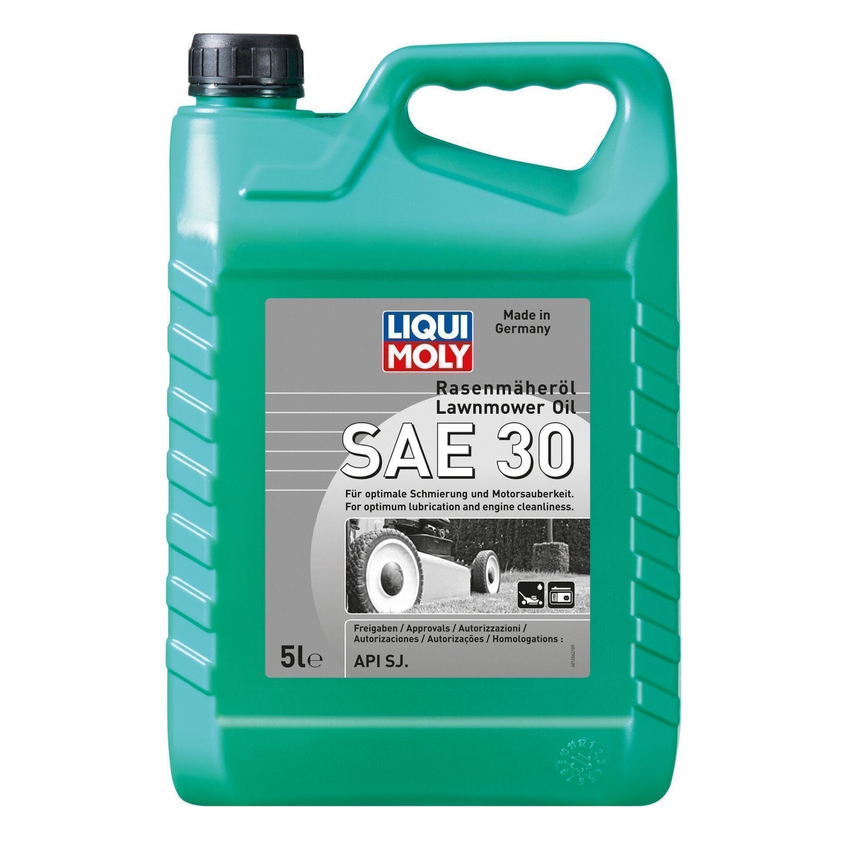 LIQUI MOLY 1266 Motoröl Rasenmäher-Öl SAE 30 Kanister 5 L