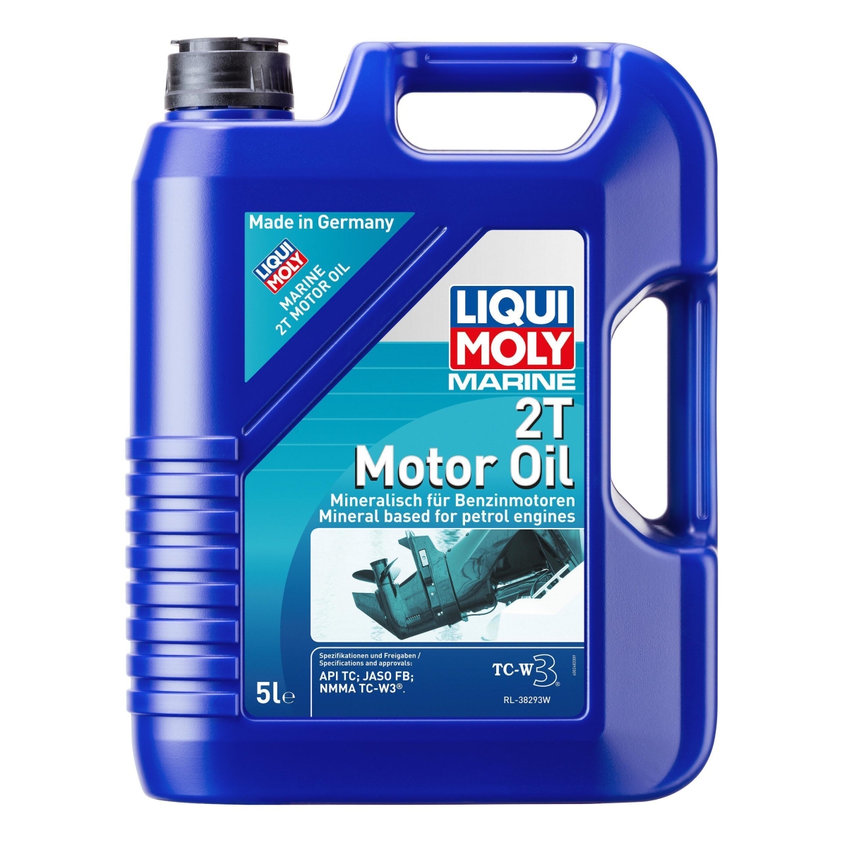 LIQUI MOLY 25020 Motoröl Marine 2T Kanister 5 L