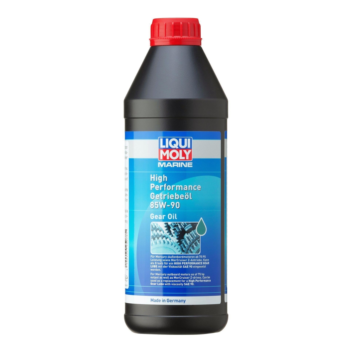 LIQUI MOLY 25078 Getriebeöl Marine High Performance Getriebeöl 85W-90 Dose 1 L