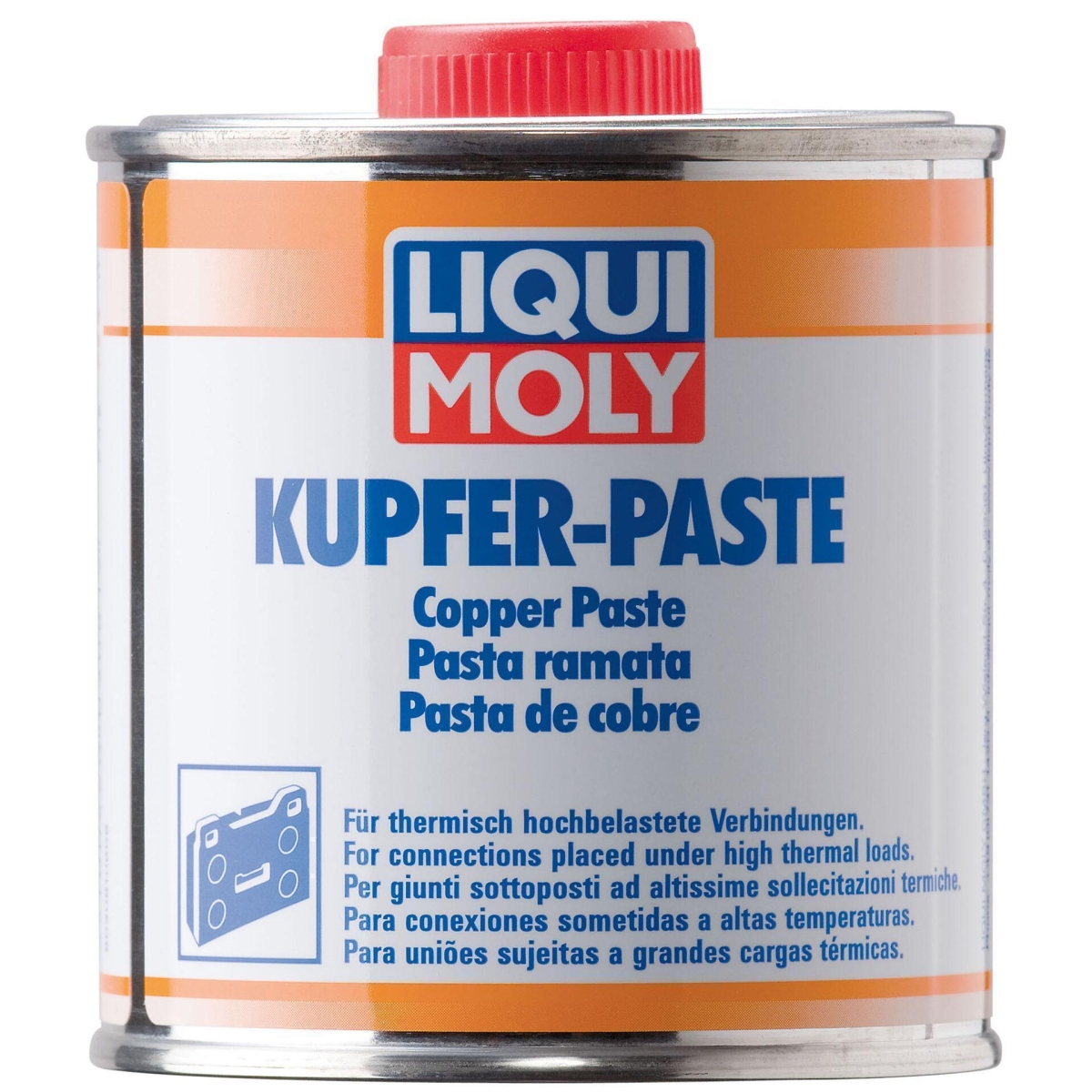 LIQUI MOLY 3081 Kupferfett Kupferpaste Pinseldose 250 g