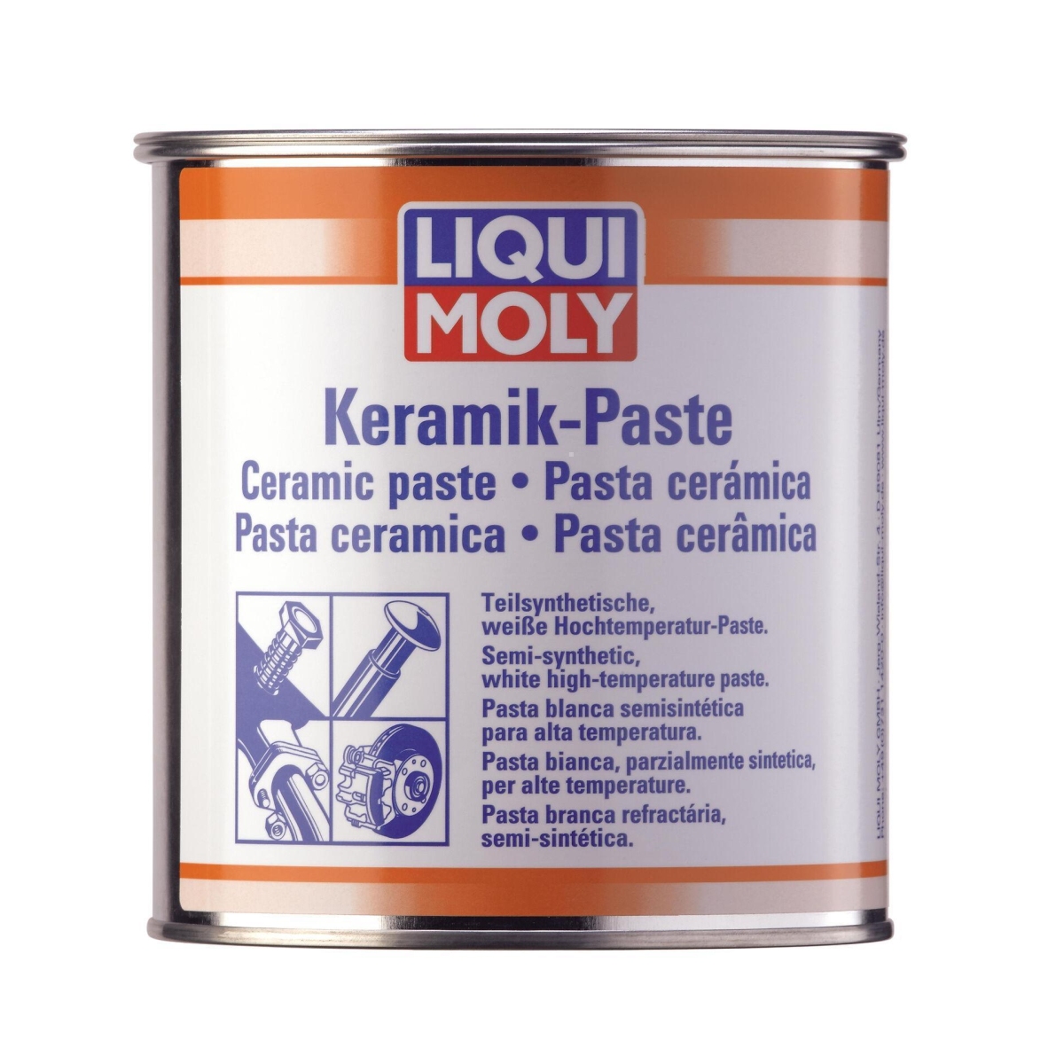 LIQUI MOLY 3413 Montagepaste Keramikpaste Dose 1 kg