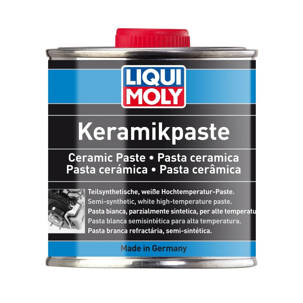 LIQUI MOLY 3420 Montagepaste Keramik-Paste Pinseldose 250 g