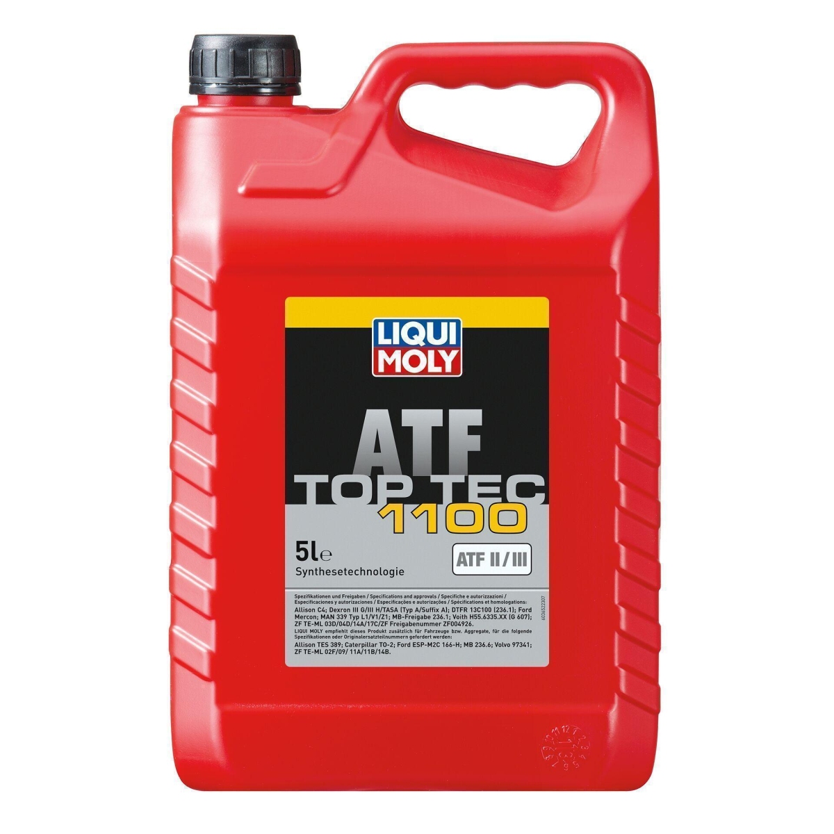 LIQUI MOLY 3652 Achsgetriebeöl Top Tec ATF 1100 Kanister 5 L