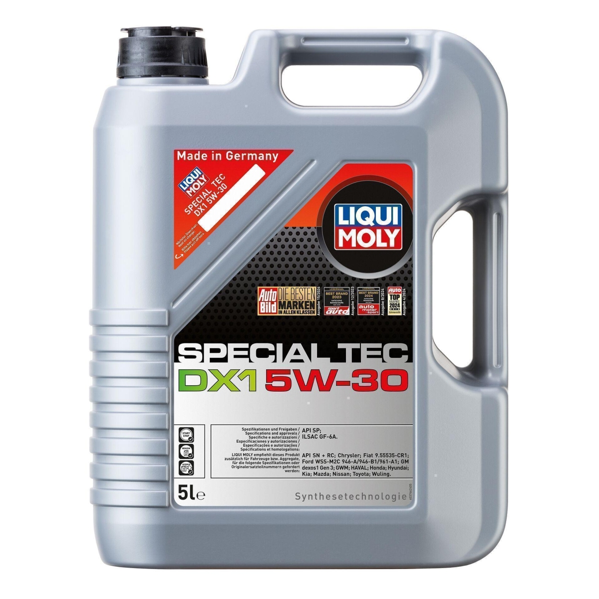 LIQUI MOLY 3766 Motoröl Special Tec DX1 5W-30 Kanister 5 L