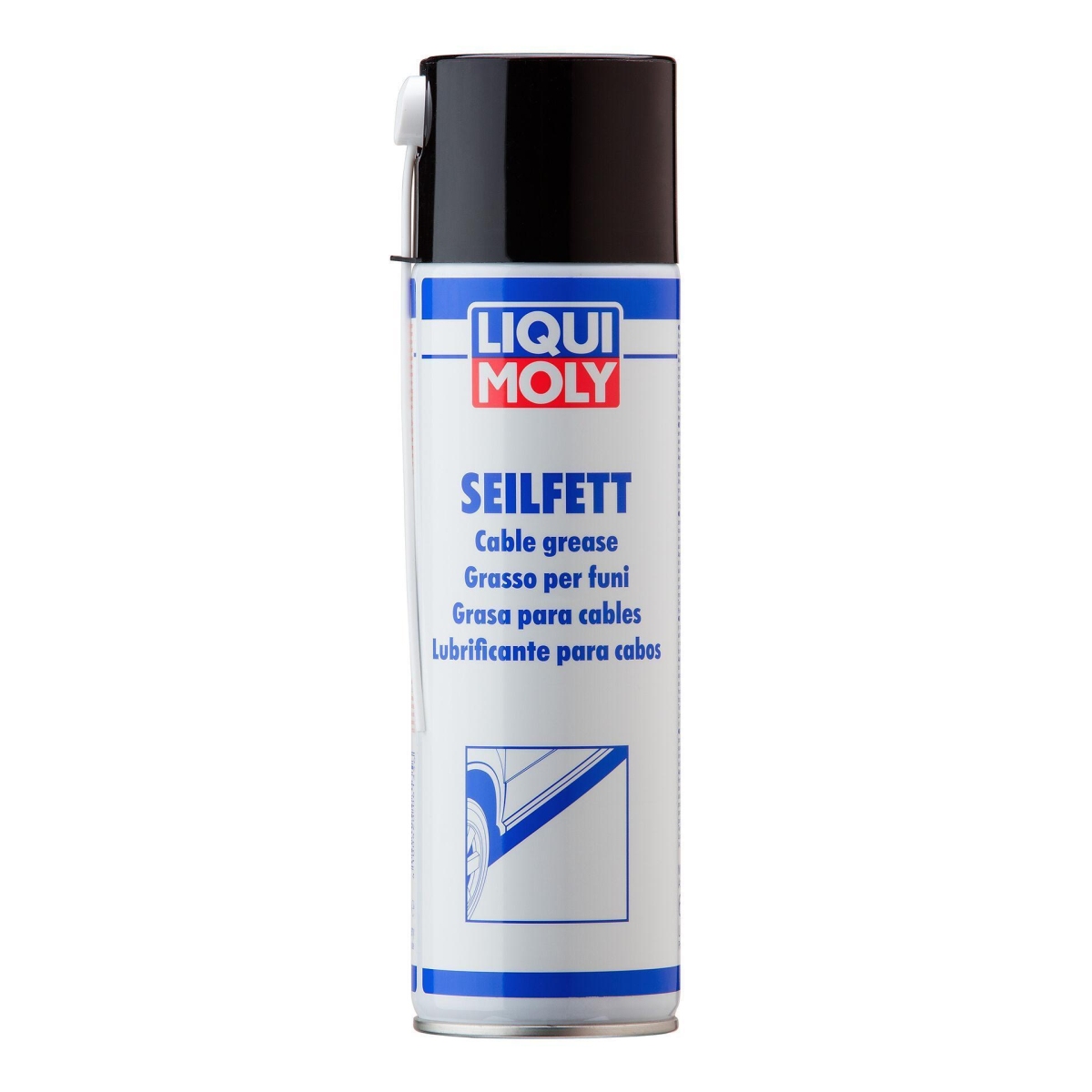 LIQUI MOLY 6135 Fett Seilfett Dose 500 ml