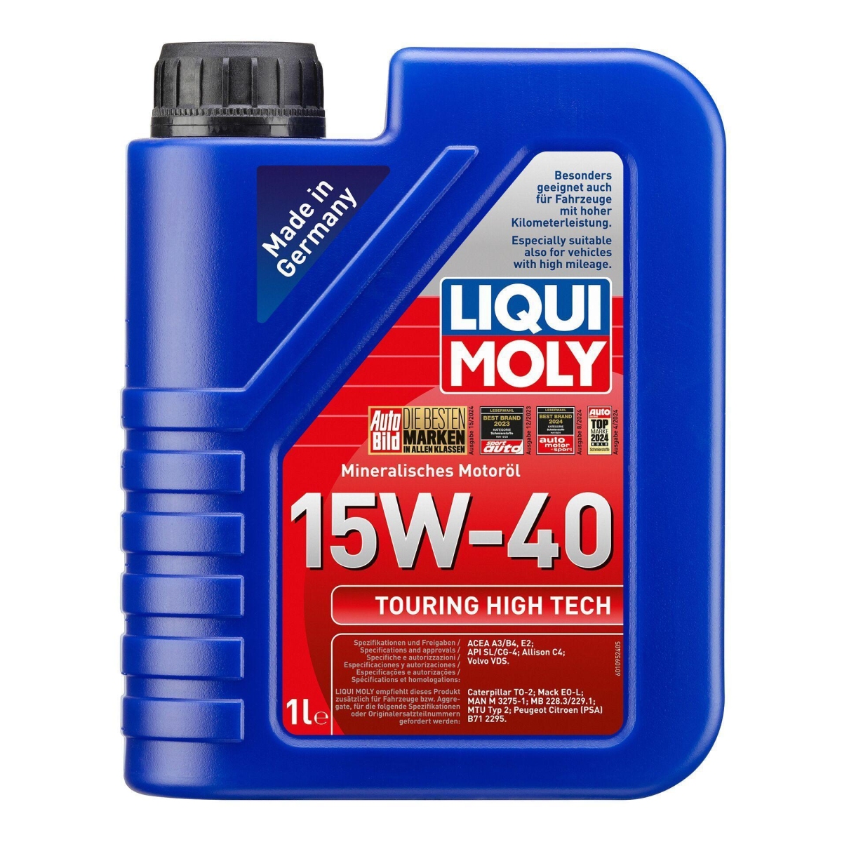 LIQUI MOLY 1095 Motoröl Touring High Tech 15W-40 Kanister 1L