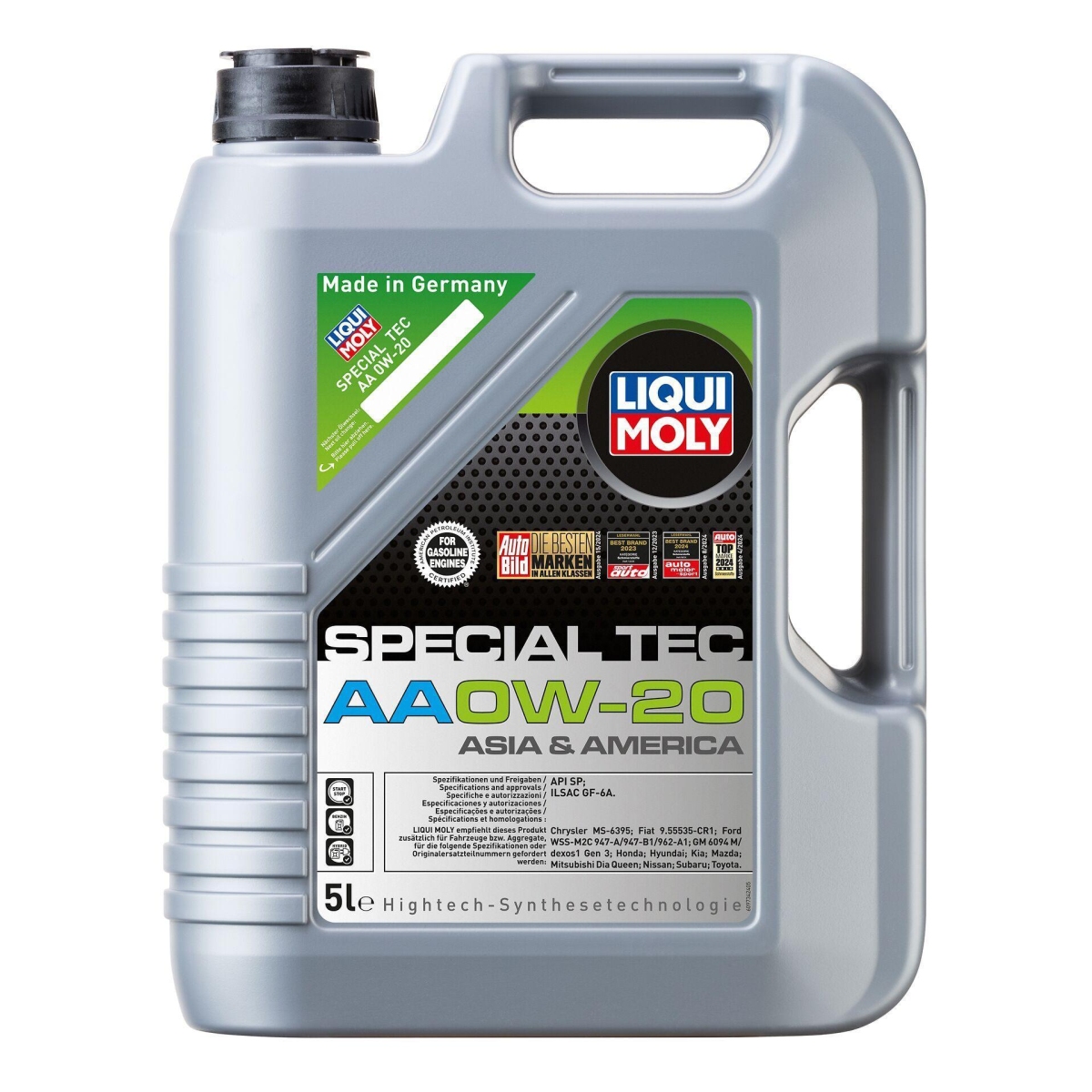 LIQUI MOLY 9734 Motoröl Special Tec AA 0W-20 Kanister 5 L