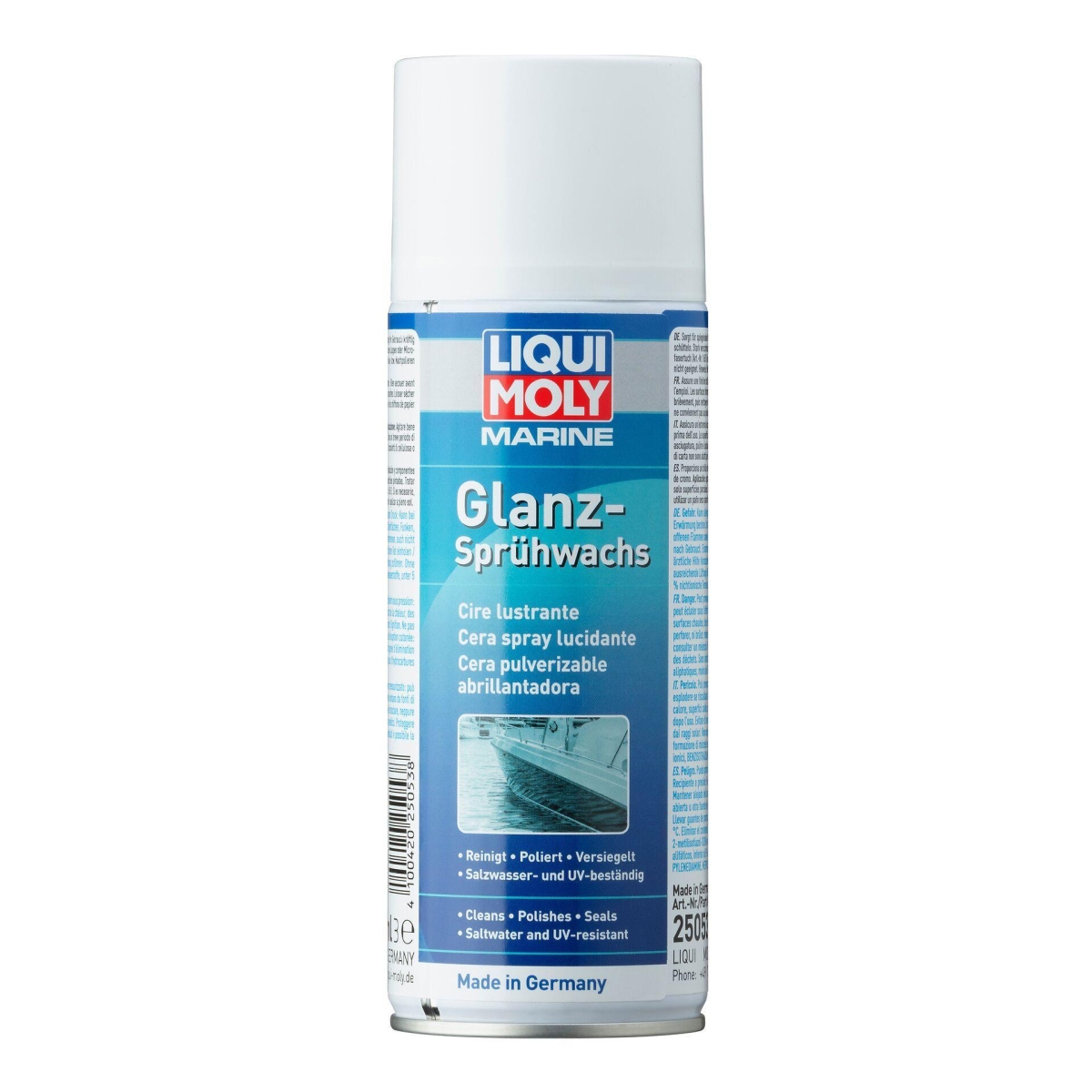 LIQUI MOLY 25053 Lackpolitur Marine Glanz-Sprühwachs 400ml