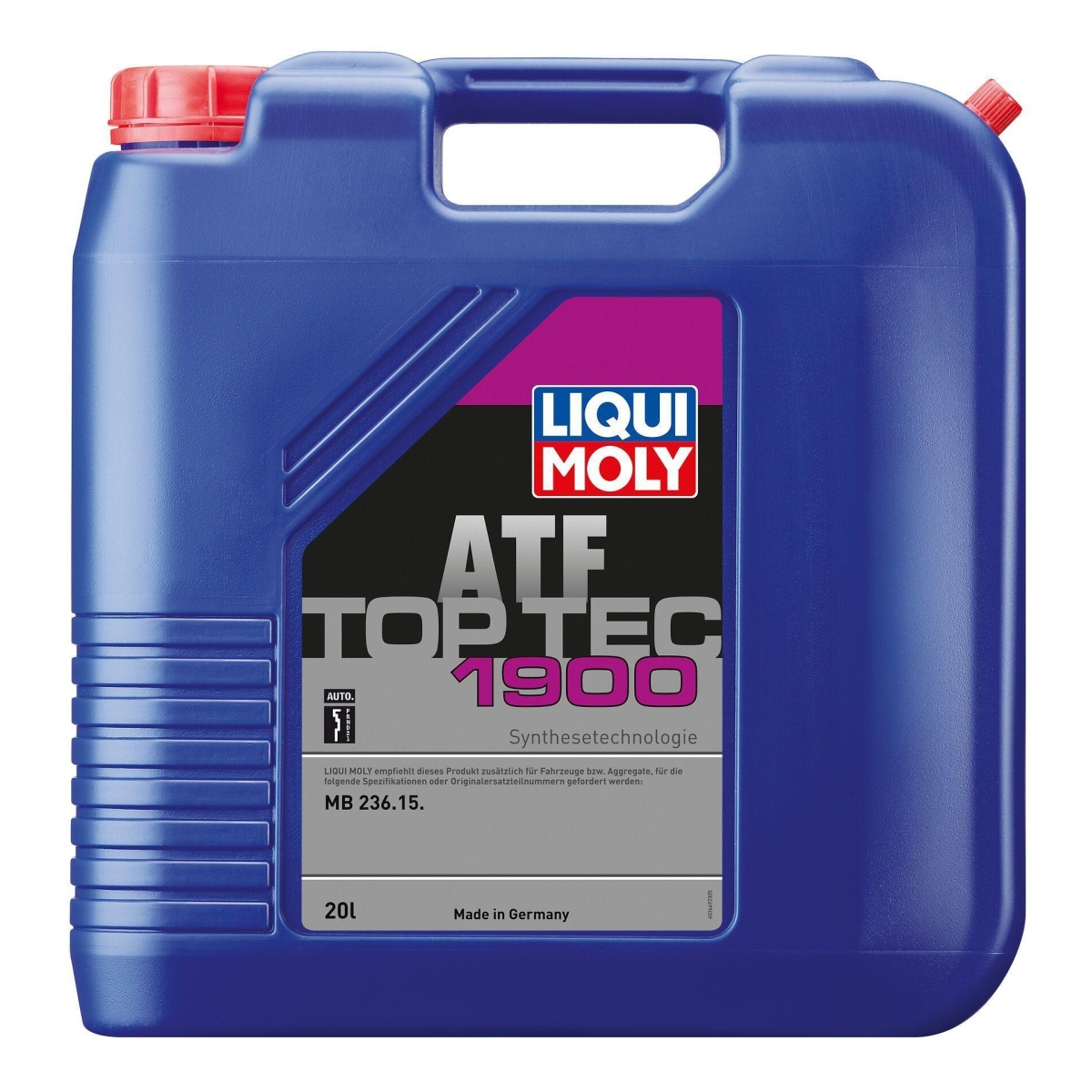 LIQUI MOLY 3649 Getriebeöl Top Tec ATF 1900 Kanister 20L