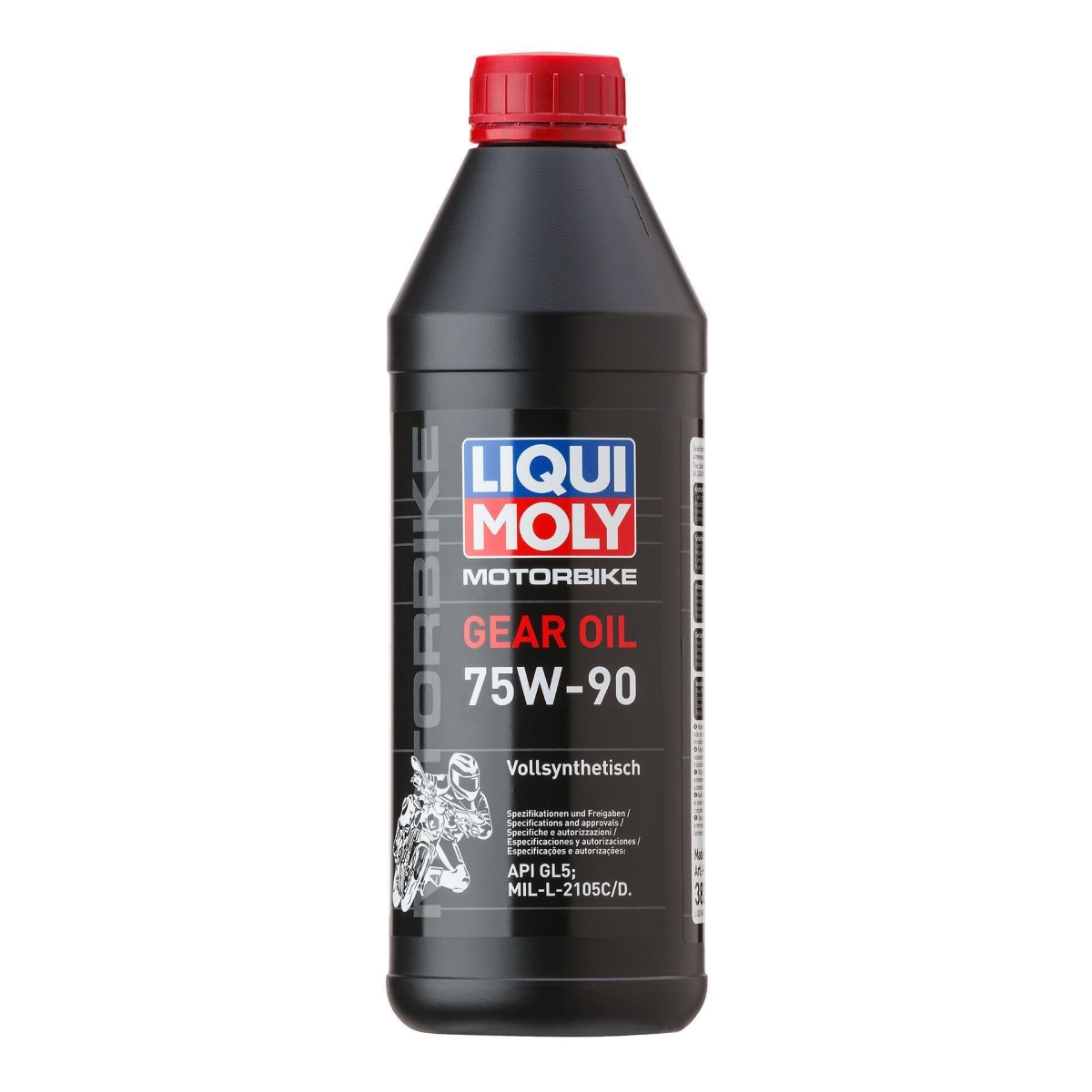 LIQUI MOLY 3825 Getriebeöl Motorbike Gear Oil 75W-90 1L
