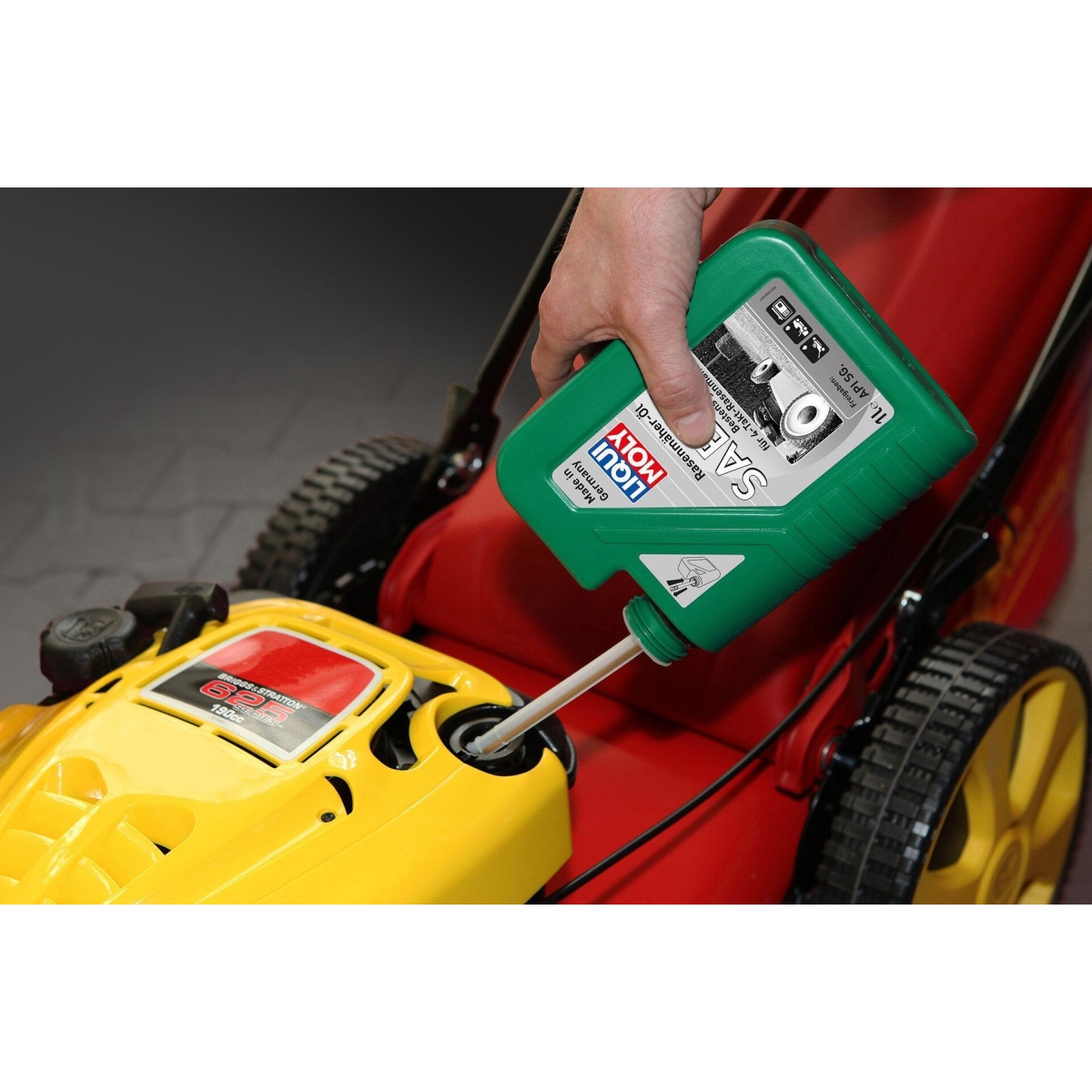 LIQUI MOLY 1264 Motoröl Rasenmäher-Öl SAE 30 Kanister 1 L