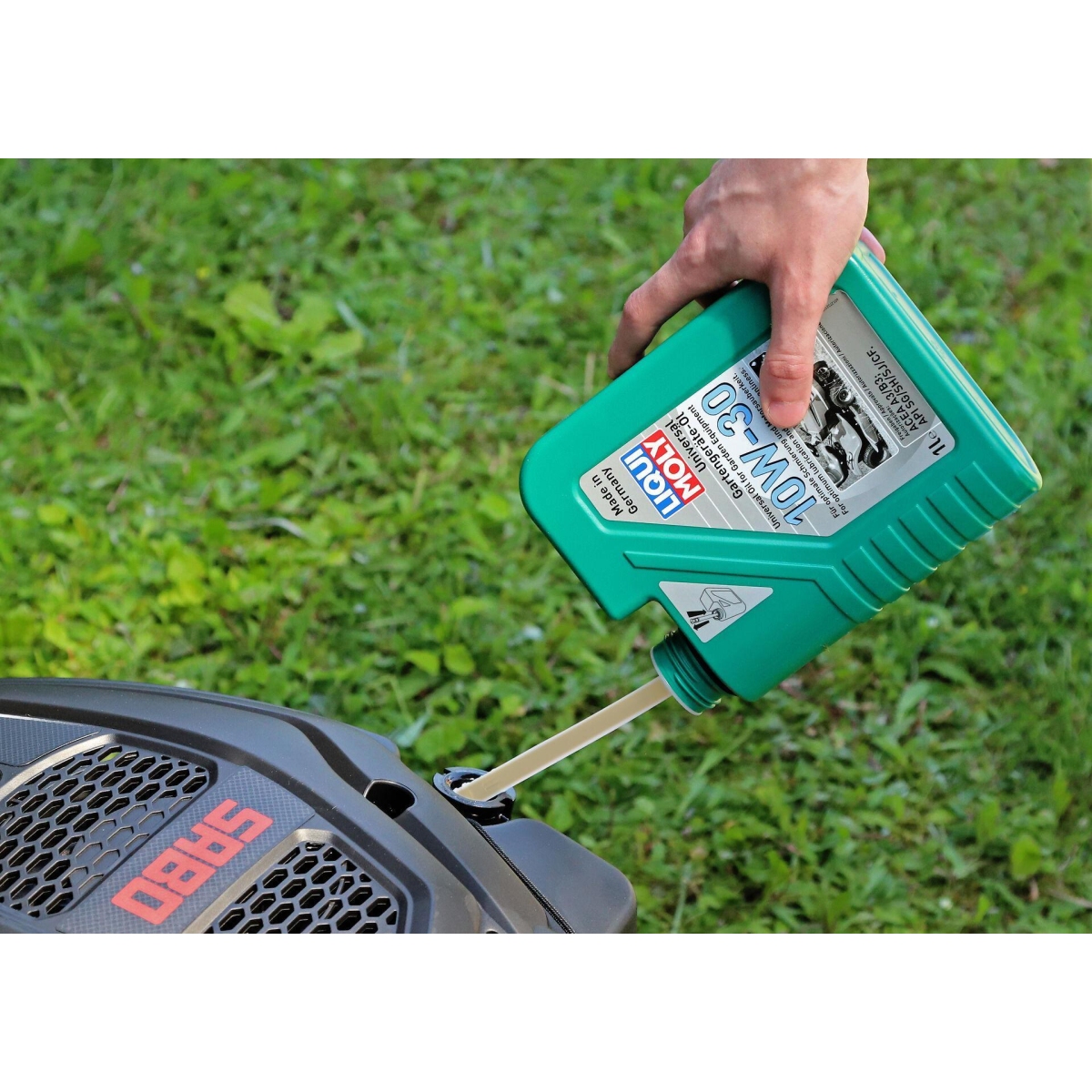 LIQUI MOLY 1273 Motoröl Universal Gartengeräte-Öl 10W-30 Kanister 1 L