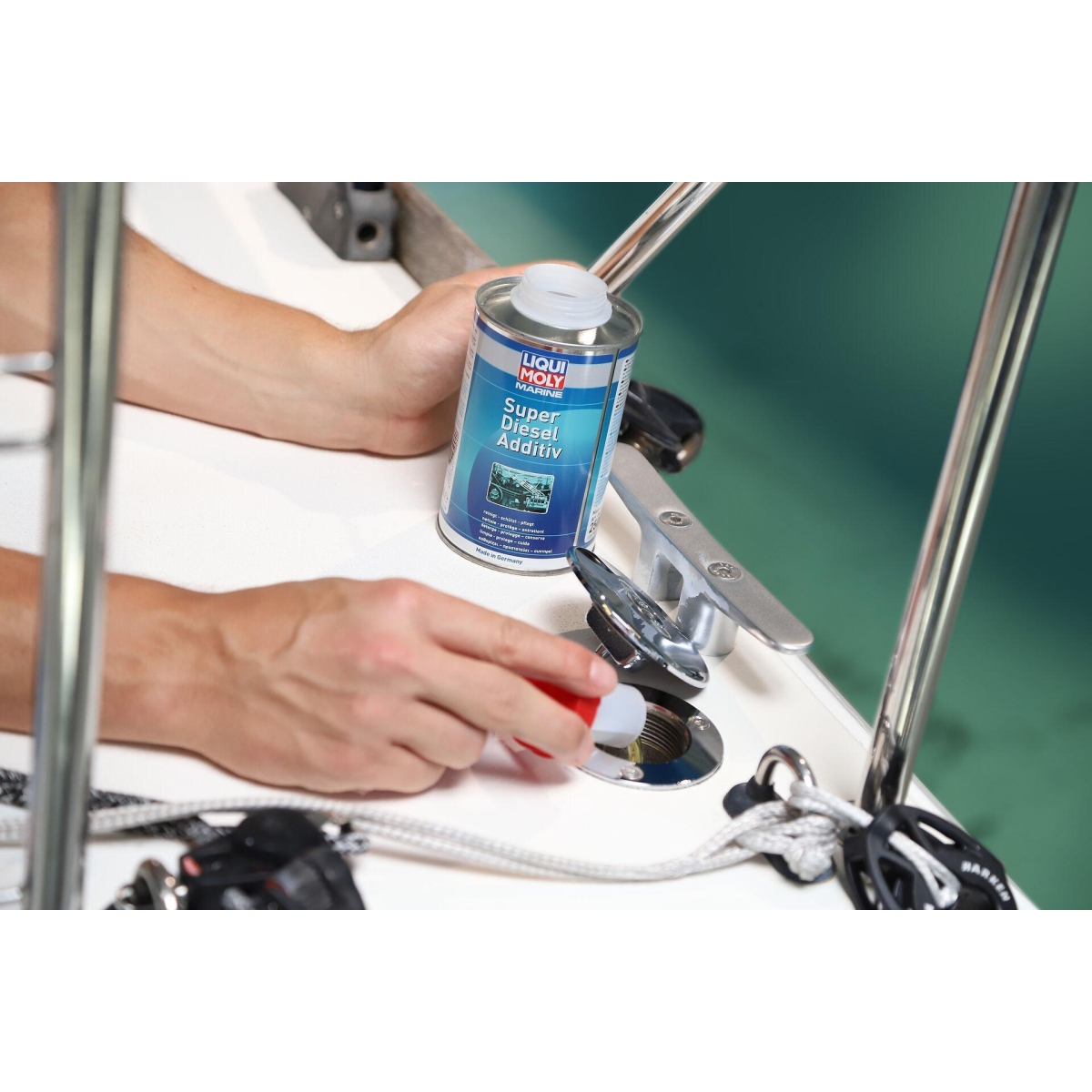 LIQUI MOLY 25004 Kraftstoffadditiv Marine Super Diesel Additiv Dose 500 ml