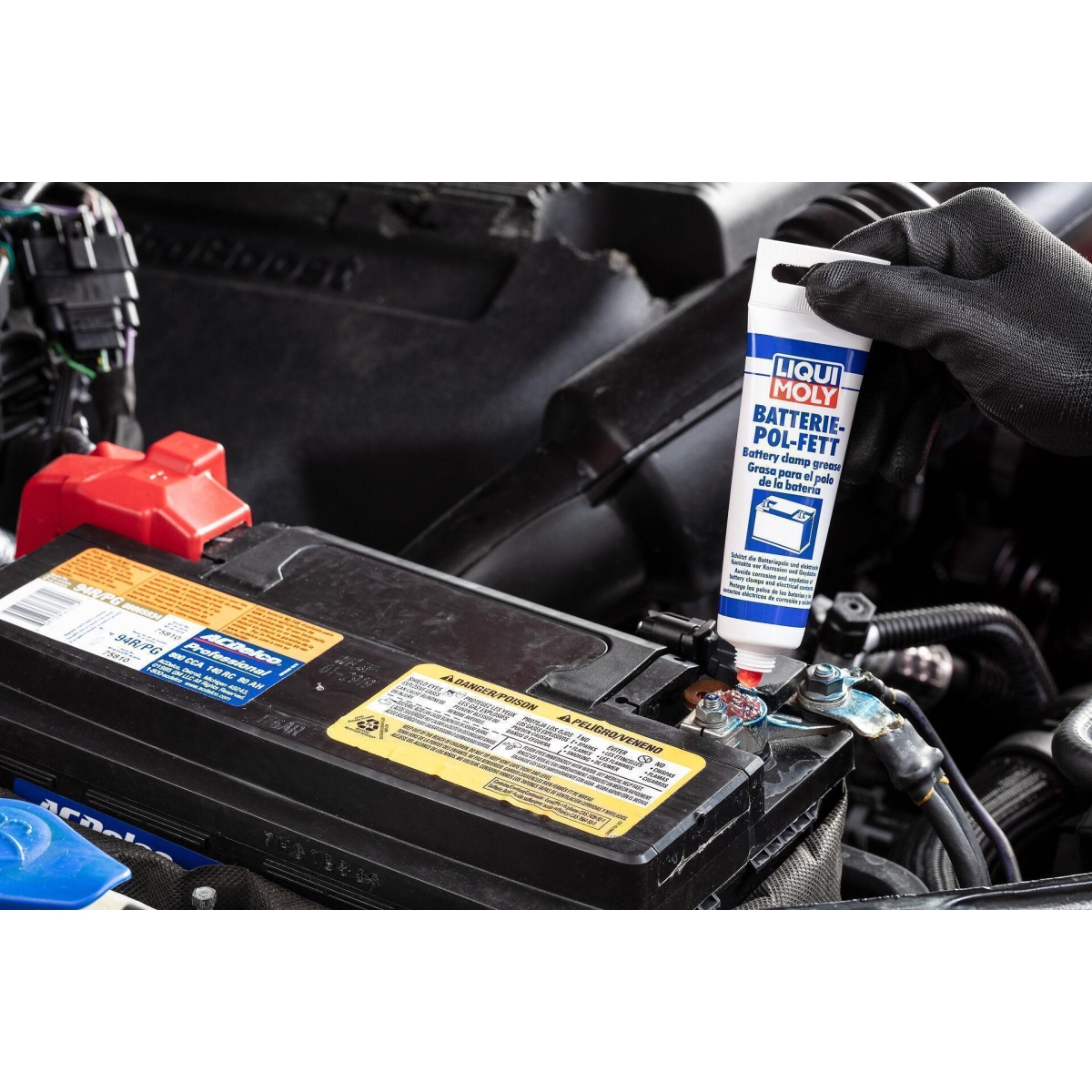 LIQUI MOLY 3140 Batteriepolfett Batterie-Pol-Fett Tube 50 g
