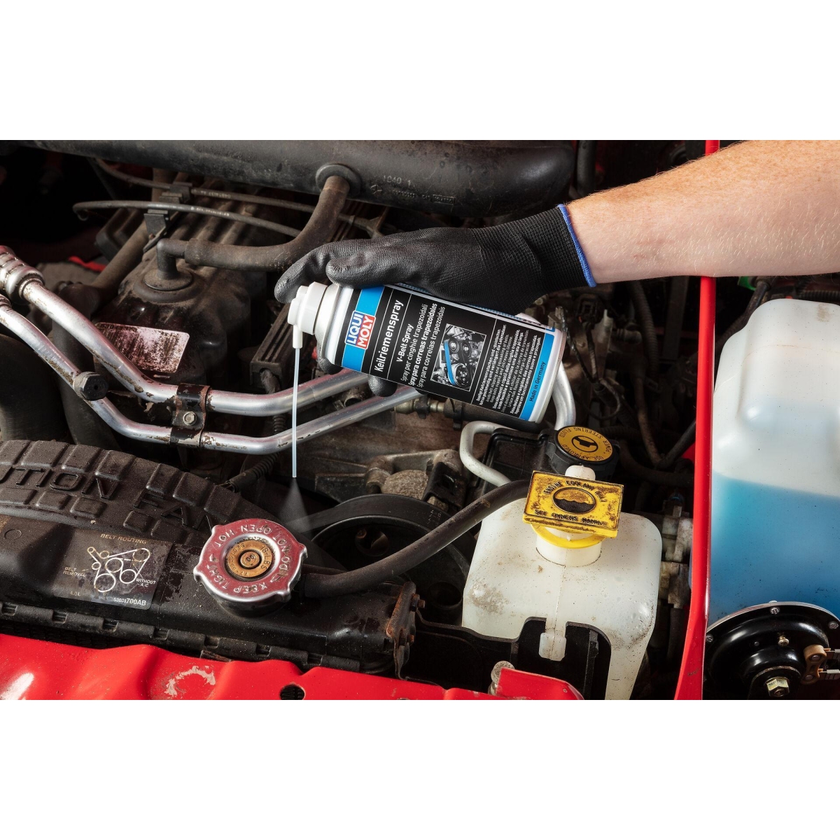 LIQUI MOLY 4085 Fettspray Keilriemenspray Dose 400 ml