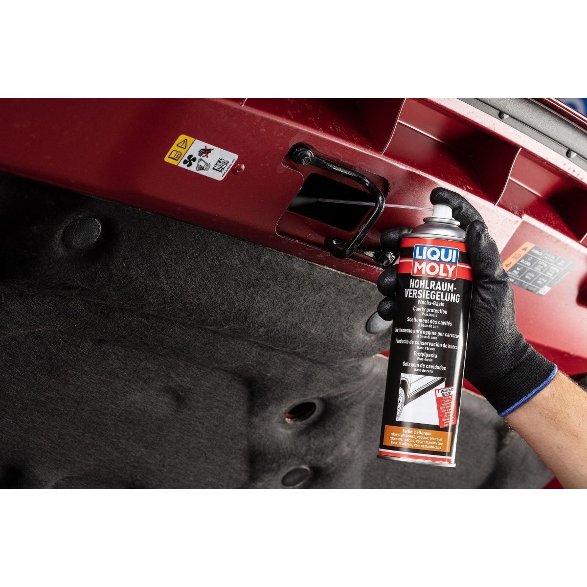 LIQUI MOLY 6107 Konservierung Hohlraum-Versiegelung hellbraun Dose 500 ml